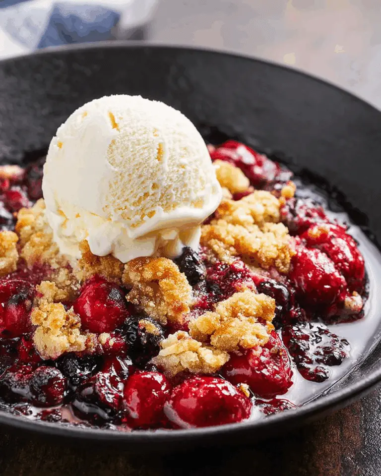 Cherry Berry Dump Cake Recipe