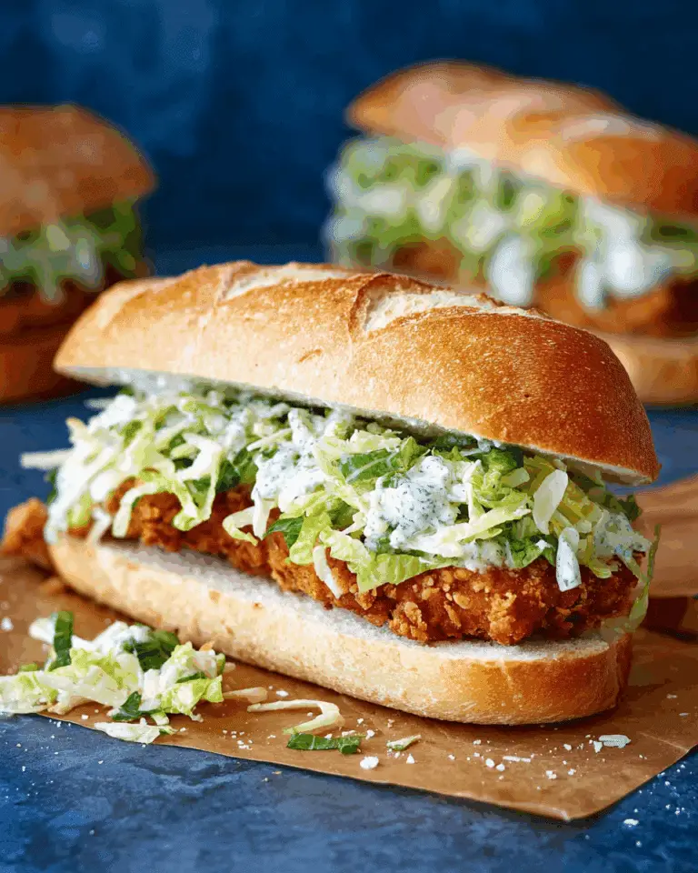 Crispy Chicken Caesar Sandwich Recipe
