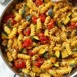 Best Weeknight Tomato Zucchini Pasta Recipe