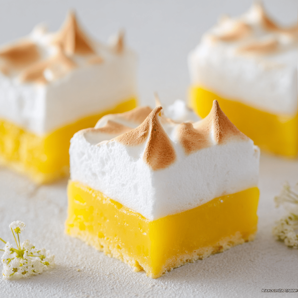Lemon Meringue Pie Bars Recipe - Recipe Image