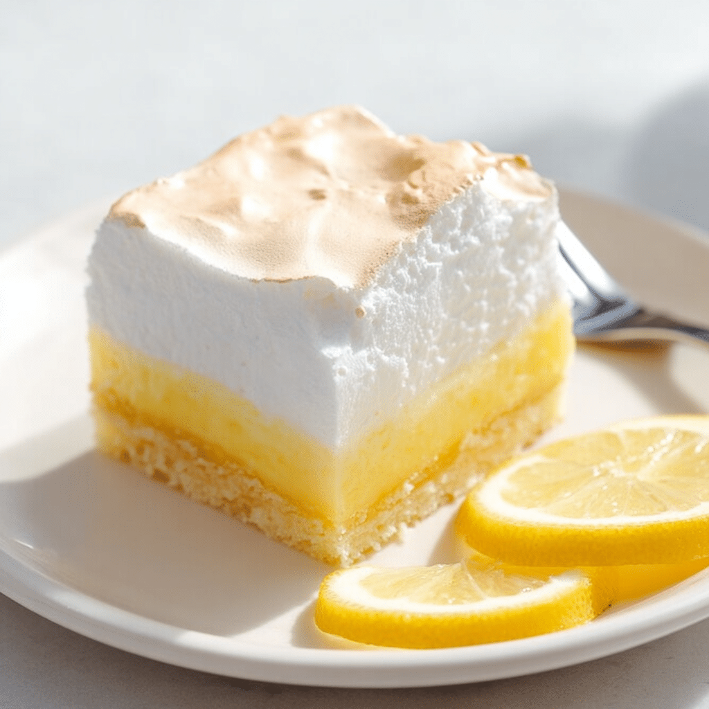 Lemon Meringue Pie Bars Recipe - Recipe Image