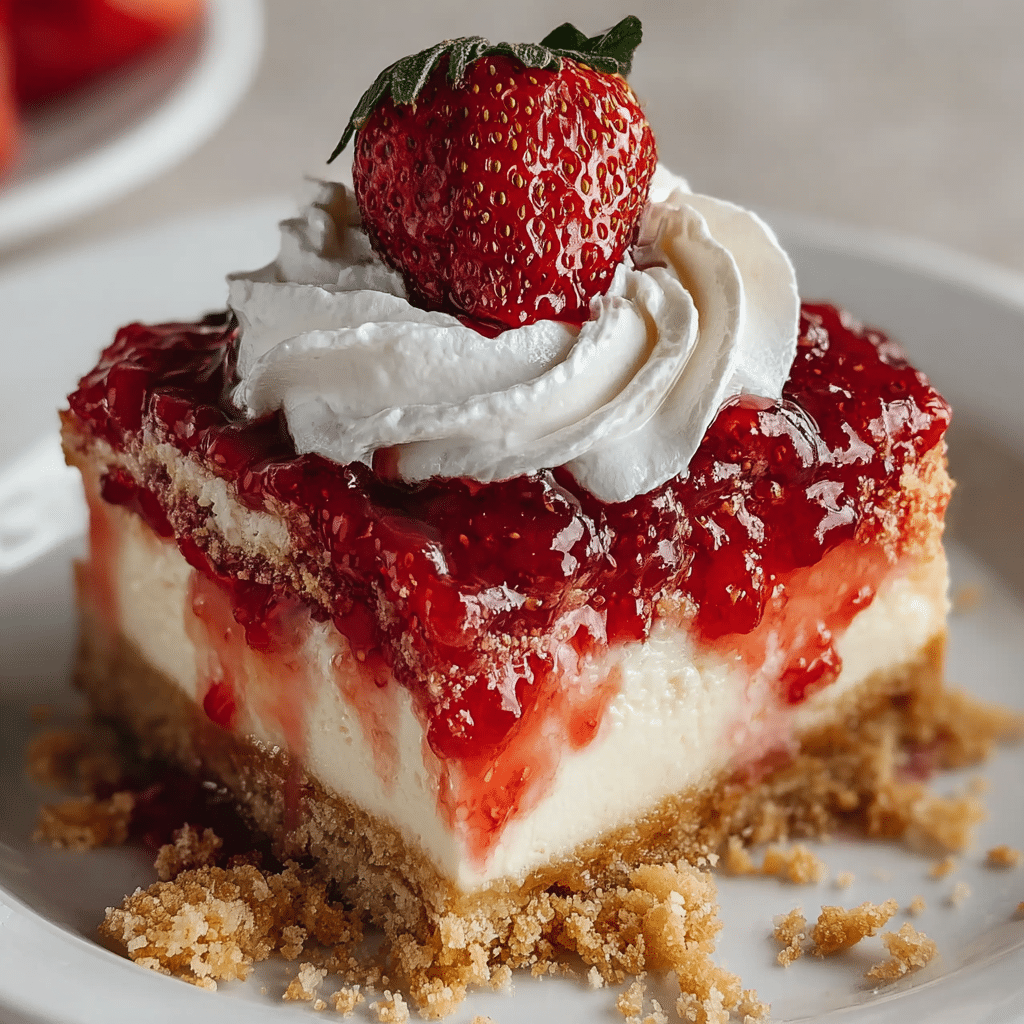 Strawberry Cheesecake Dump Cake Recipe - Recipe Image