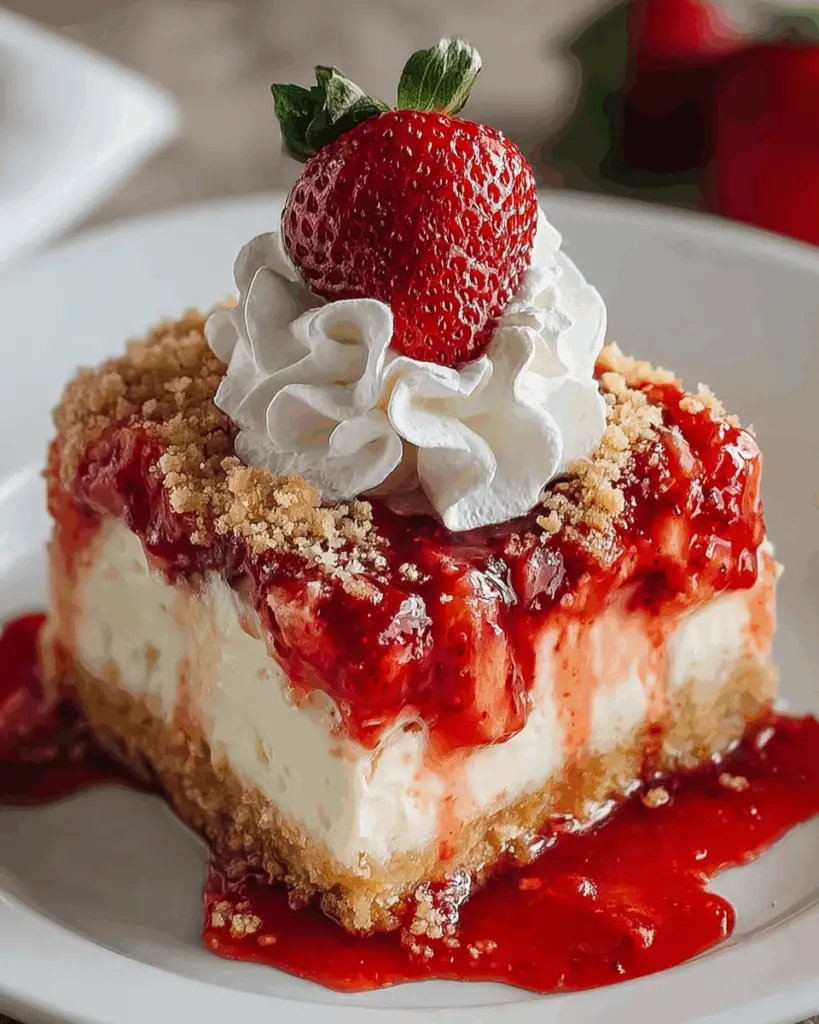 Strawberry Cheesecake Dump Cake Recipe