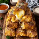 Cheesy Garlic Butter Rollups Recipe