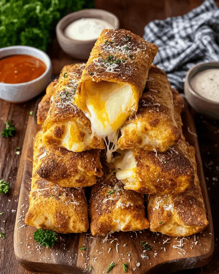 Cheesy Garlic Butter Rollups Recipe