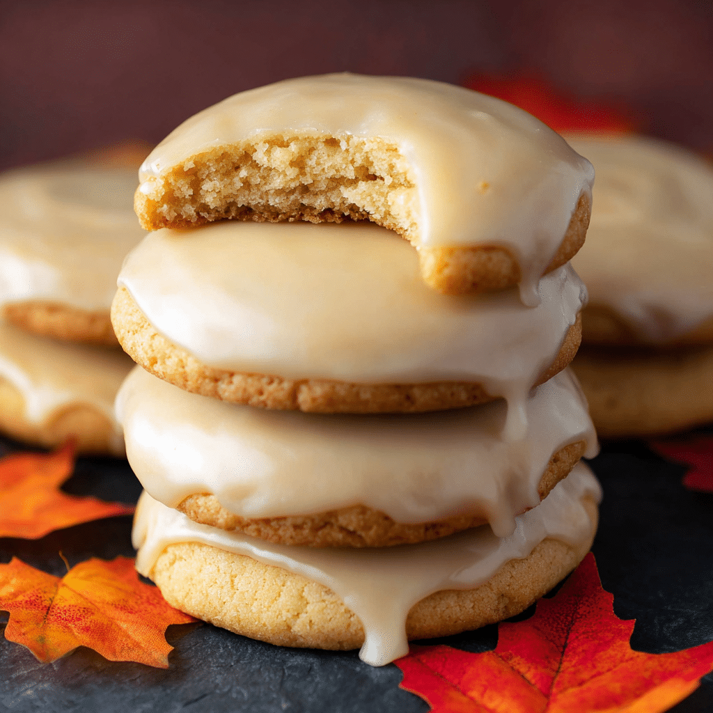 Maple cookies with maple icing Recipe - Recipe Image