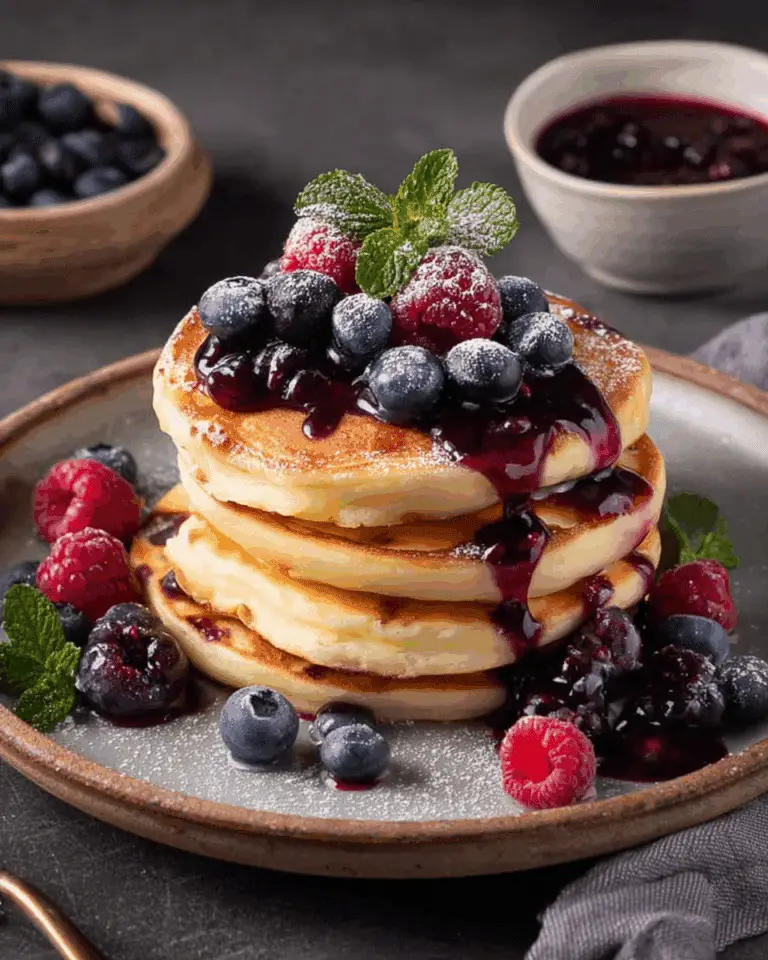 Blueberry Pancakes Recipe