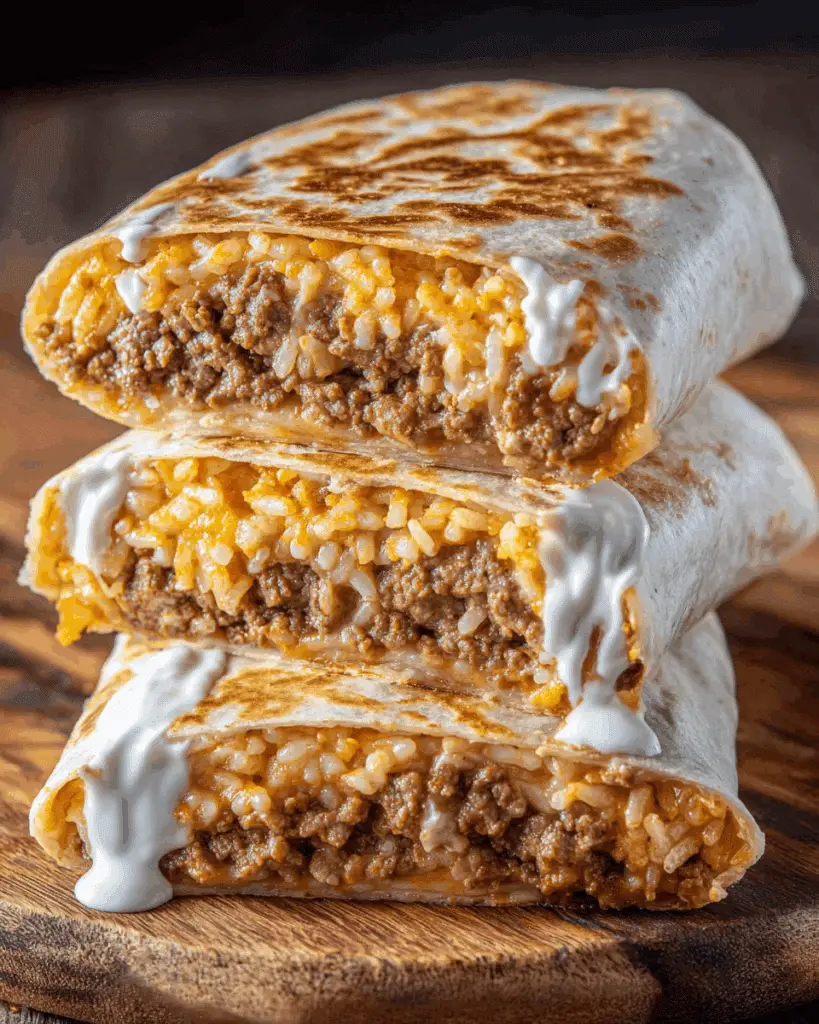 Taco Bell Quesarito Cheesy Recipe