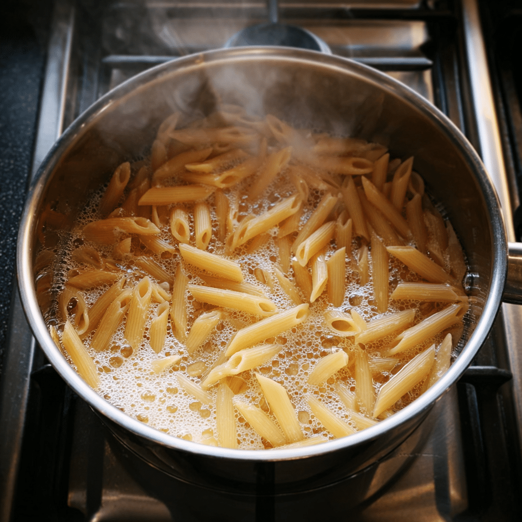 Garlic Parmesan Chicken Pasta Recipe - Recipe Image