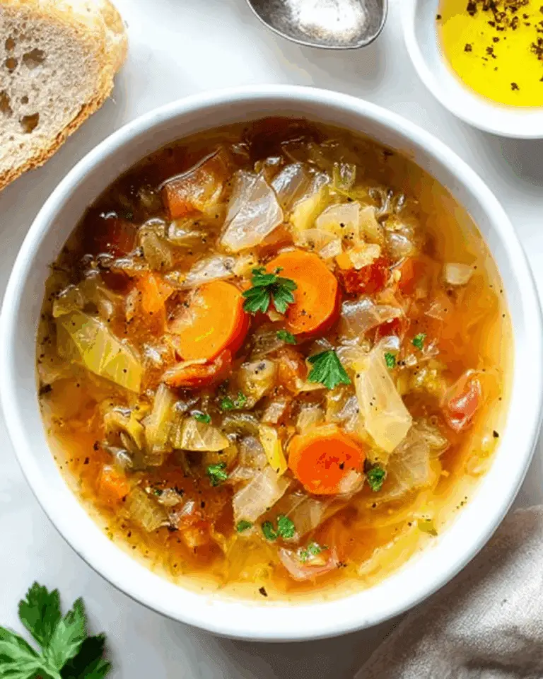 Cabbage Fat-burning Soup Recipe