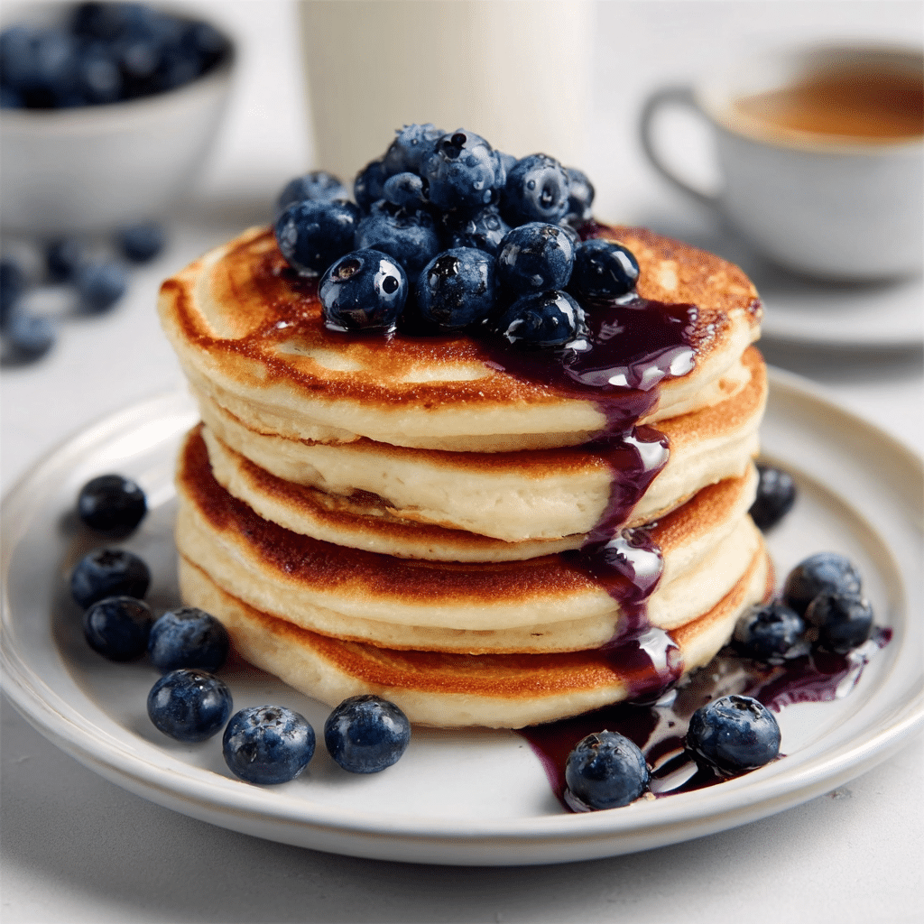 Blueberry Pancakes Recipe - Recipe Image