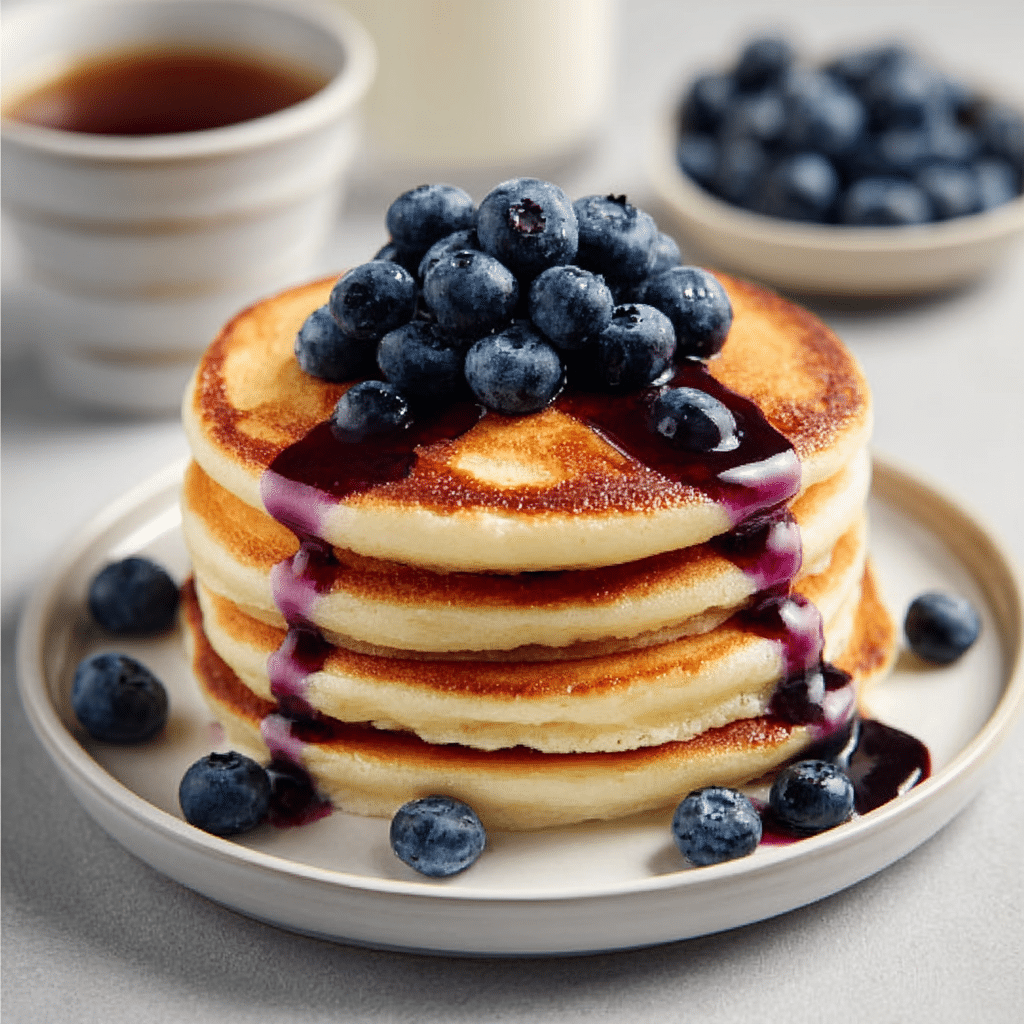 Blueberry Pancakes Recipe - Recipe Image
