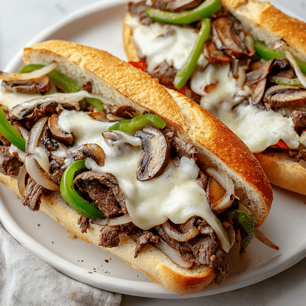 Easy Classic Philly Cheesesteak Recipe - Recipe Image