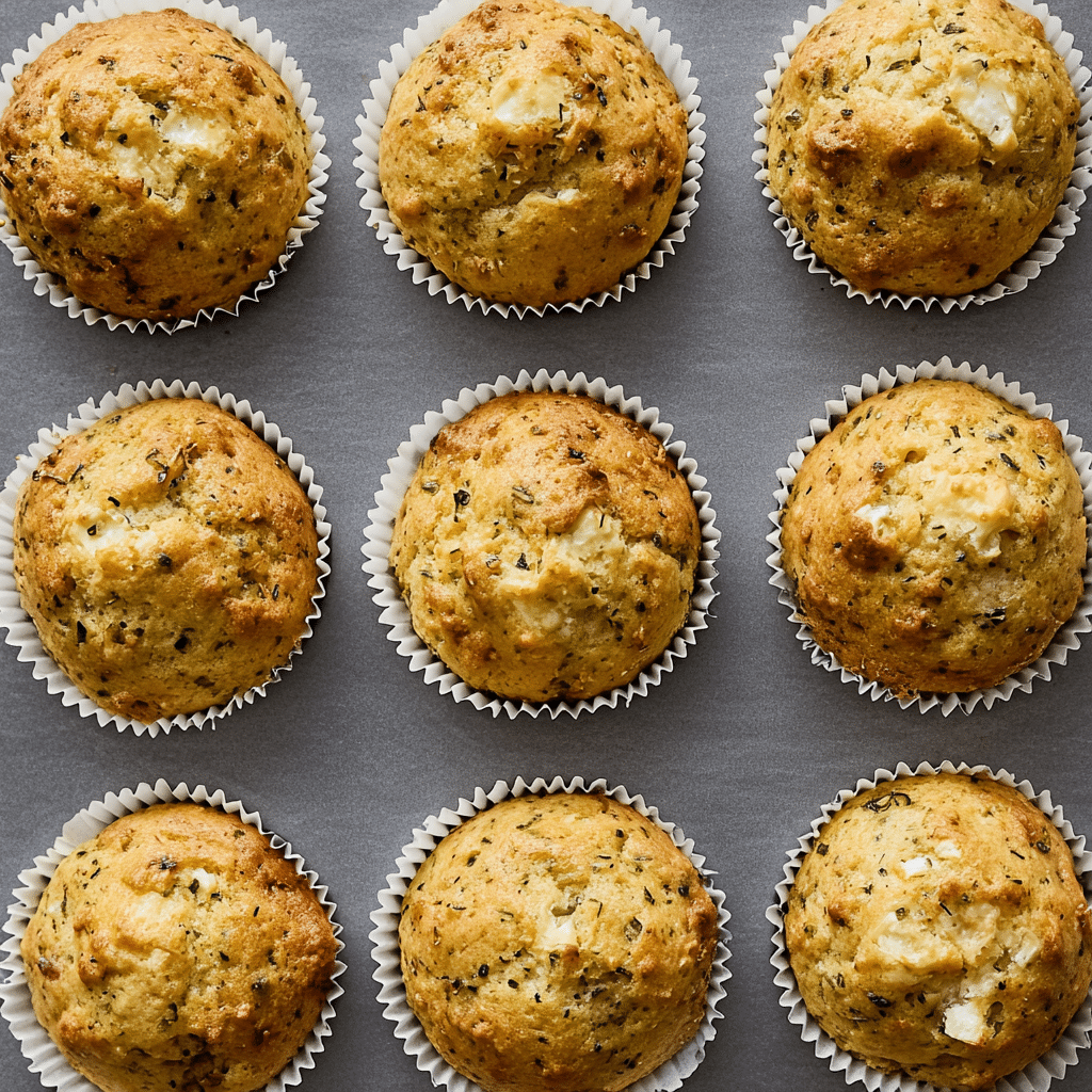 EASY BANANA ZUCCHINI MUFFINS Recipe - Recipe Image