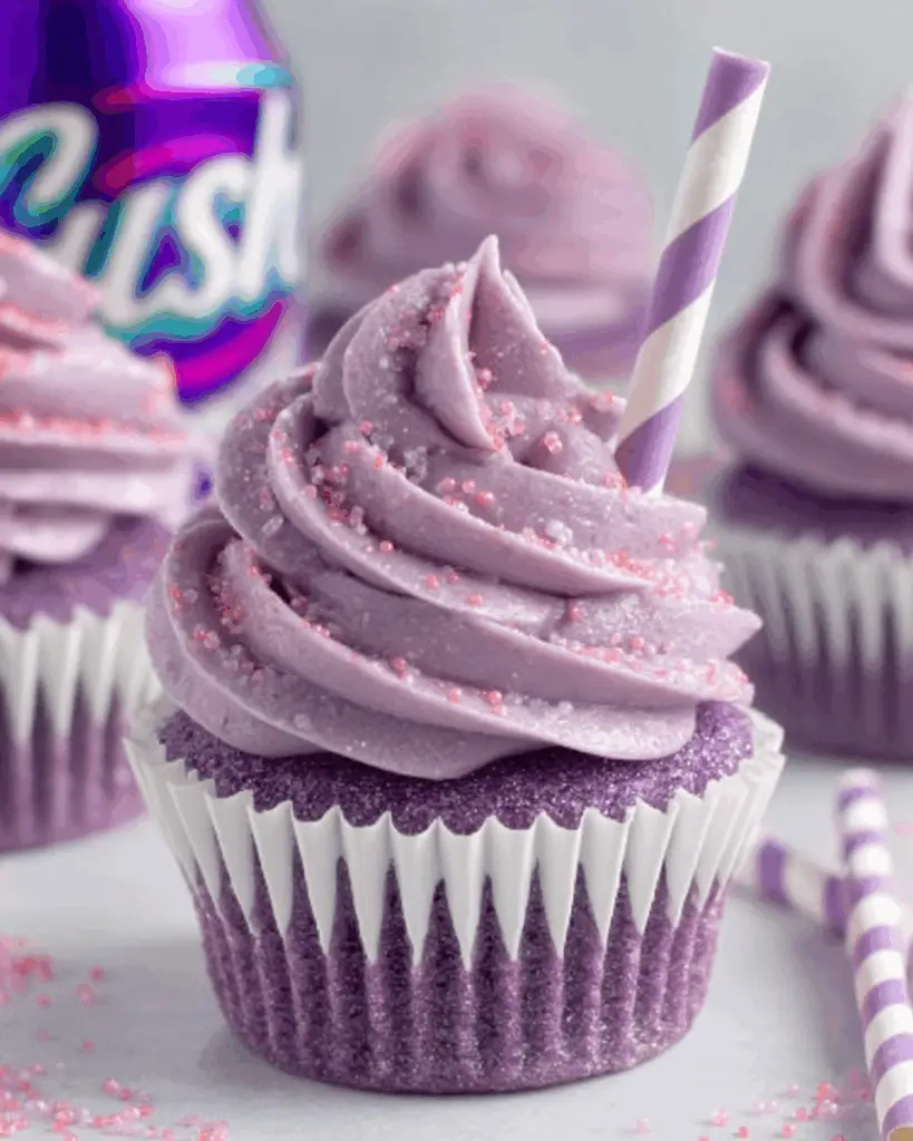 Grape Soda Cupcakes Recipe