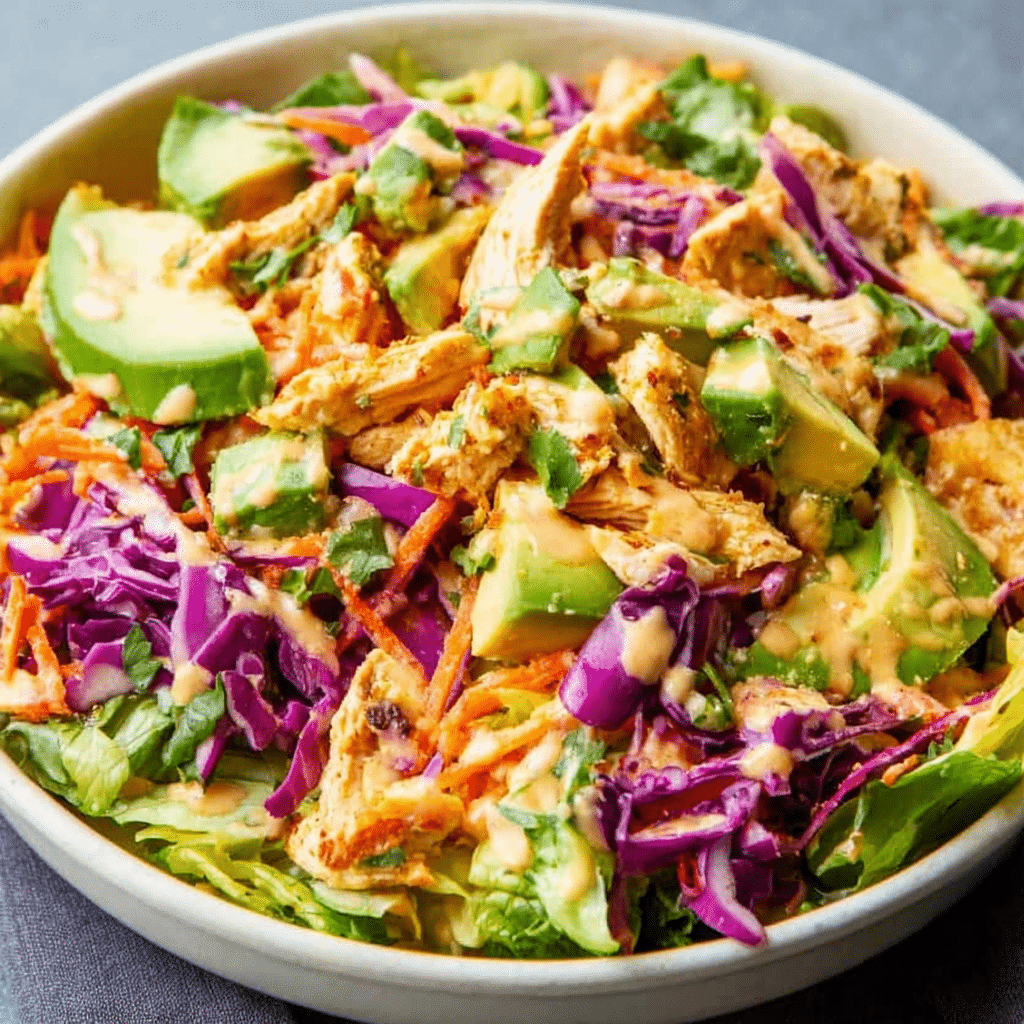 SHREDDED THAI SALAD WITH AVOCADO Recipe - Recipe Image