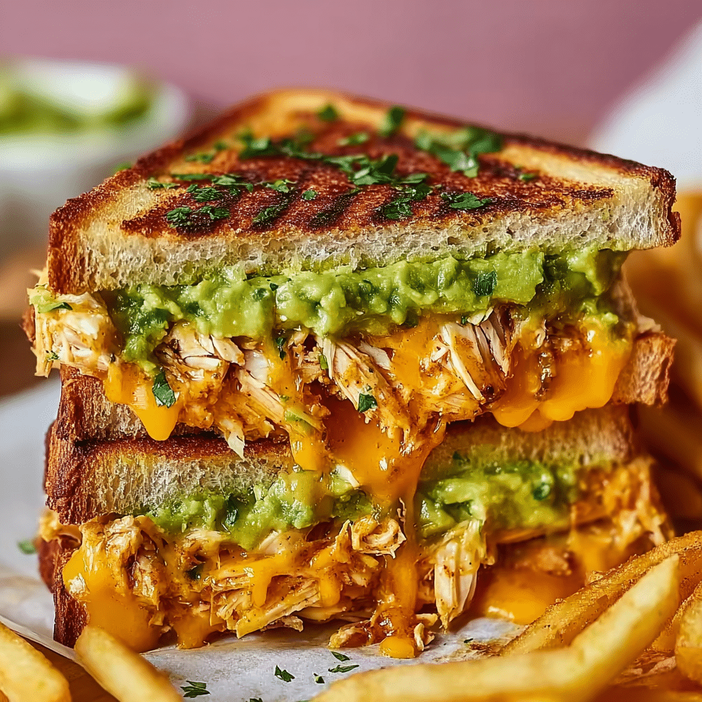 Chicken Avocado Melt Sandwich
