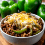 PHILLY CHEESESTEAK BOWLS – EASY LOW-CARB DINNER IDEA Recipe