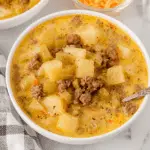 Recipe for Cheeseburger Soup Recipe