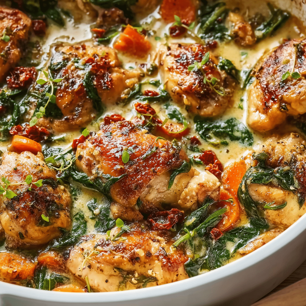 Easy Instant Pot Tuscan Chicken Recipe - Recipe Image