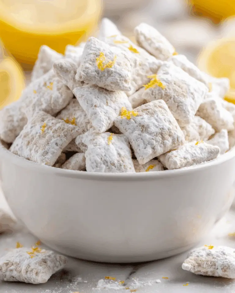 Lemon Puppy Chow Recipe