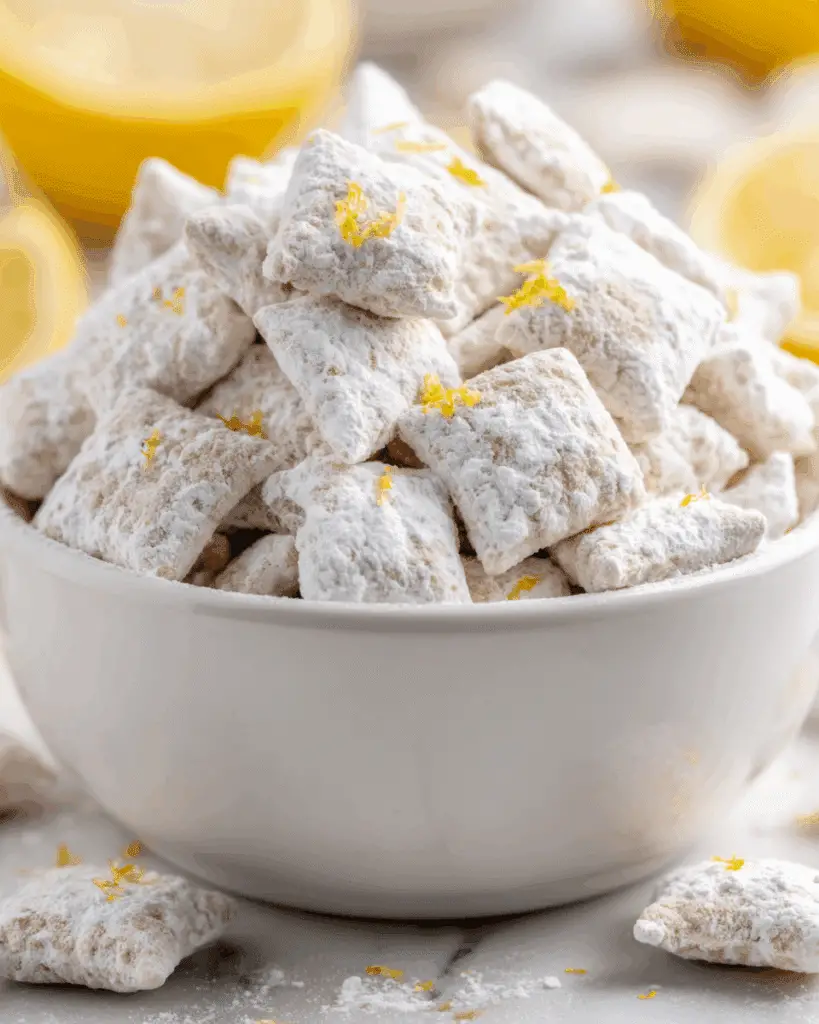 Lemon Puppy Chow Recipe