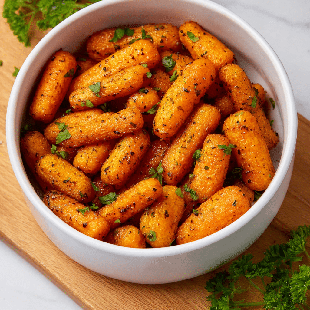 Air Fryer Baby Carrots Recipe - Recipe Image