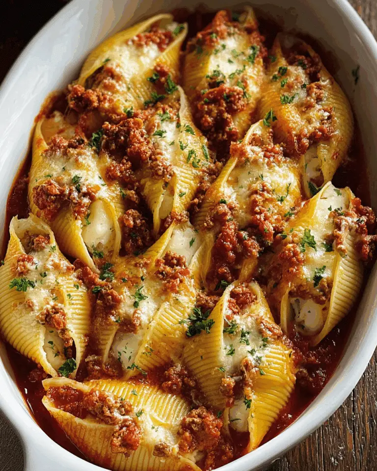 Beef Stuffed Shells Pasta: A Delicious and Easy Recipe