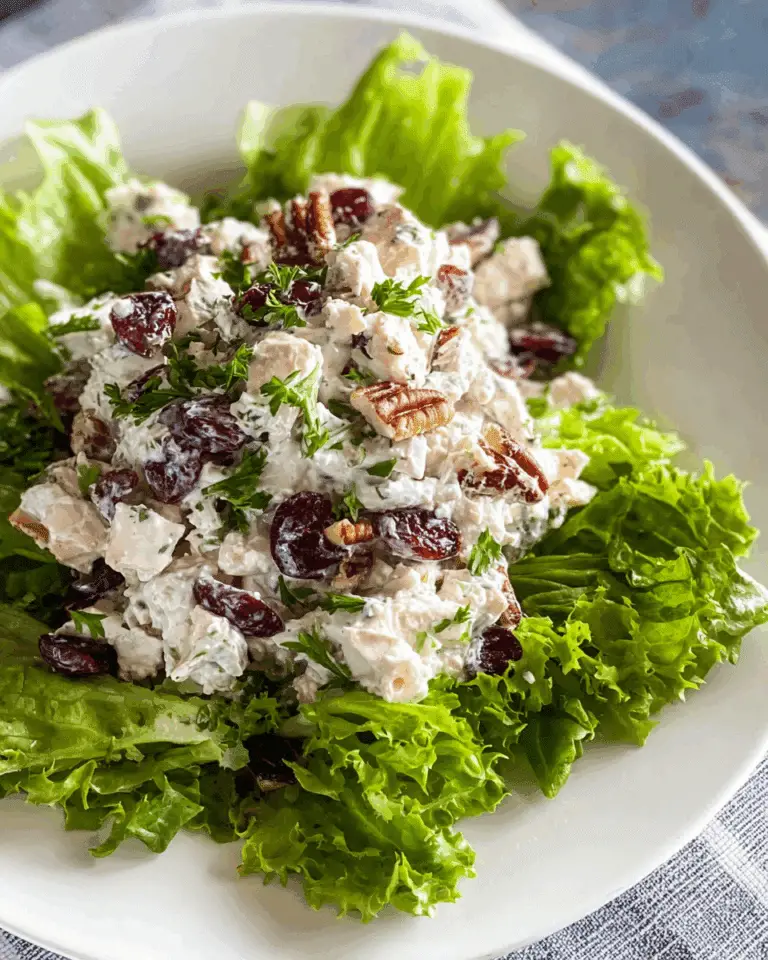 Cranberry Pecan Chicken Salad Recipe