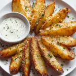 Garlic Parmesan Potato Wedges Recipe