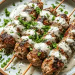 Chicken Kofta Garlic Yogurt Sauce: Recipe & Easy Steps Recipe