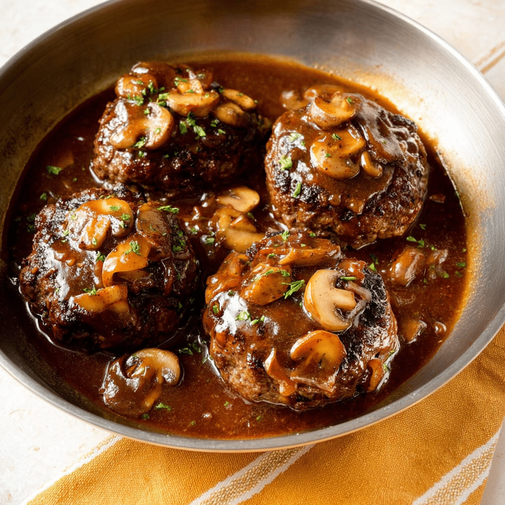 Salisbury Steak Recipe - Recipe Image