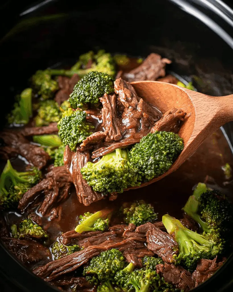 Slow Cooker Beef and Broccoli Recipe