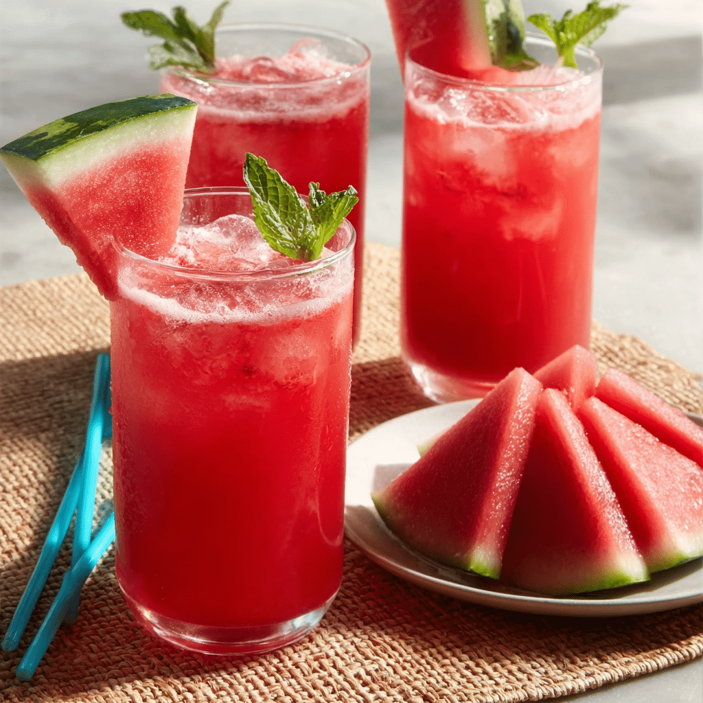Watermelon Slushie Recipe - Recipe Image