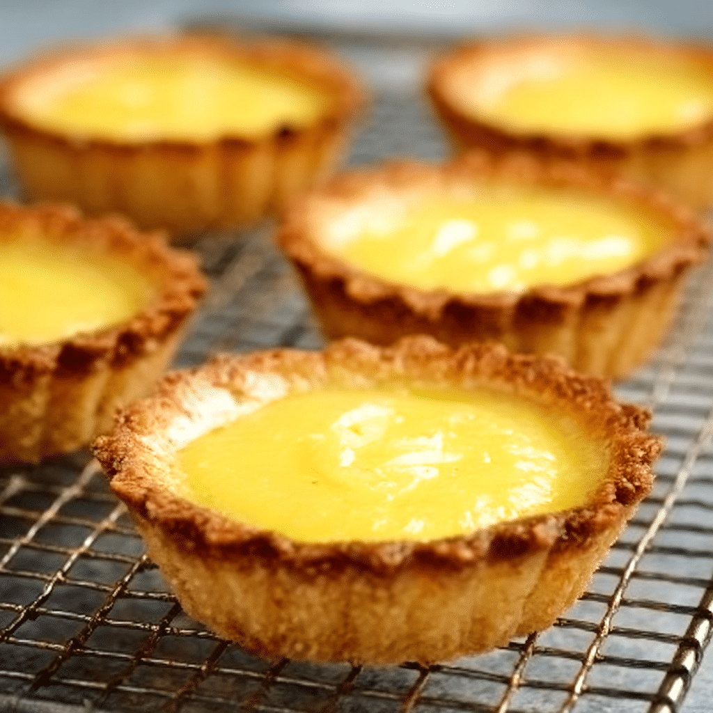 Lemon Curd Tartlets Recipe - Recipe Image