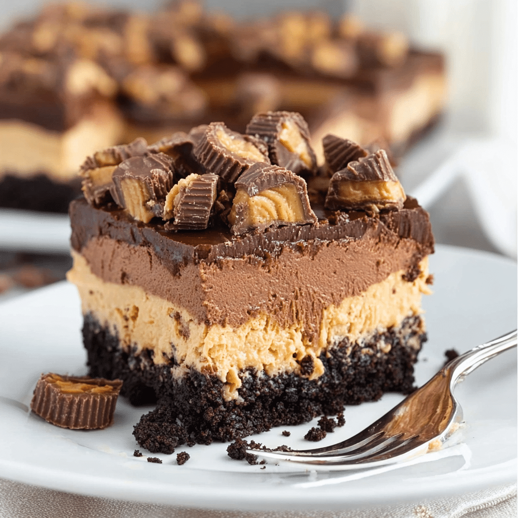 Reese’s Peanut Butter Earthquake Cake Recipe - Recipe Image