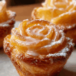 Peach Pie Cruffins Recipe