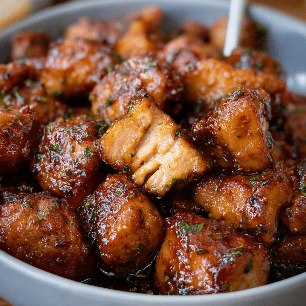 Hot Honey Salmon Bites Recipe - Recipe Image