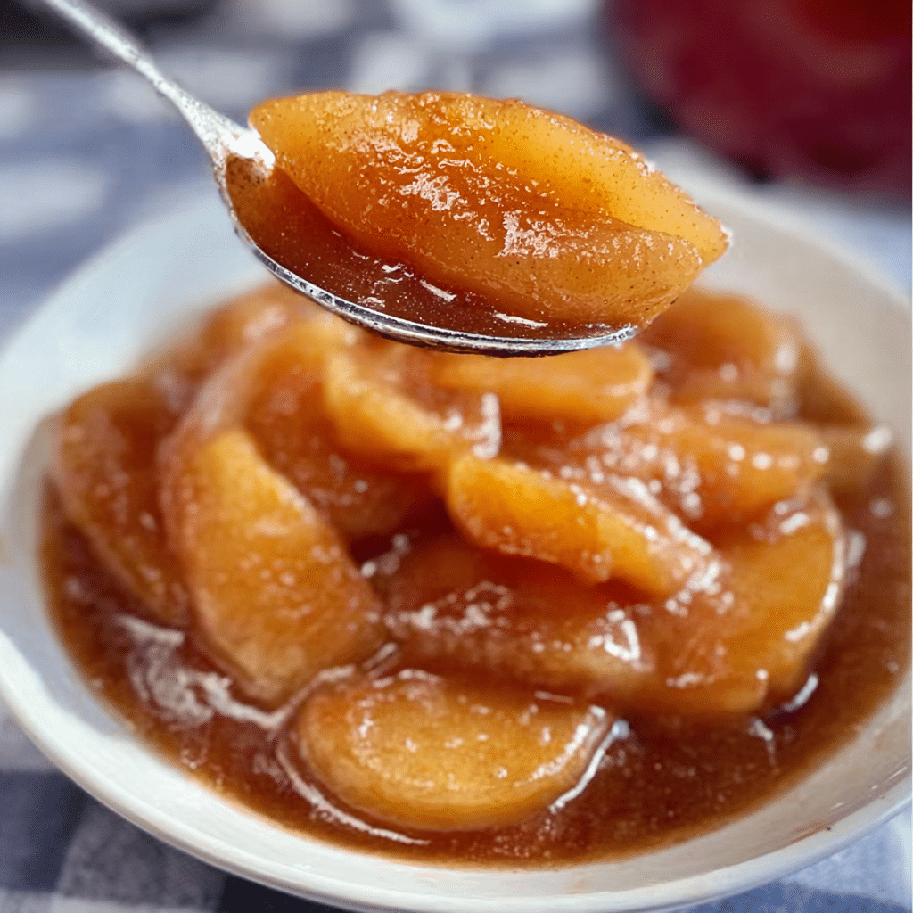 Slow Cooker Cracker Barrel Fried Apples Recipe - Recipe Image