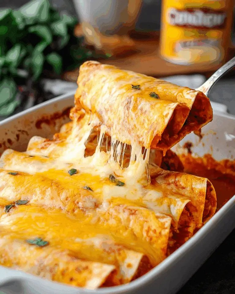 5 Ingredient Beef Enchiladas Recipe