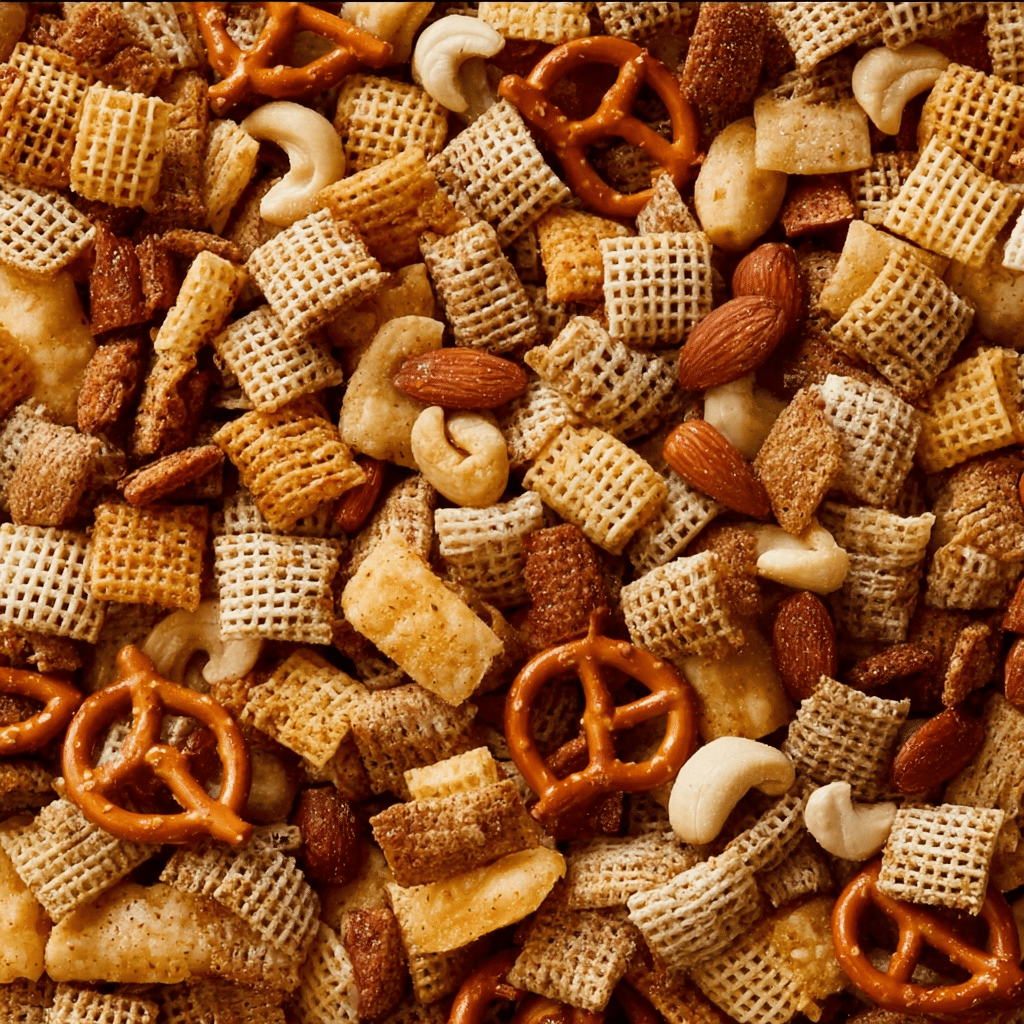 Crock Pot Chex Mix Recipe - Recipe Image