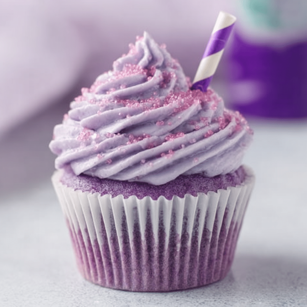 Grape Soda Cupcakes Recipe - Recipe Image