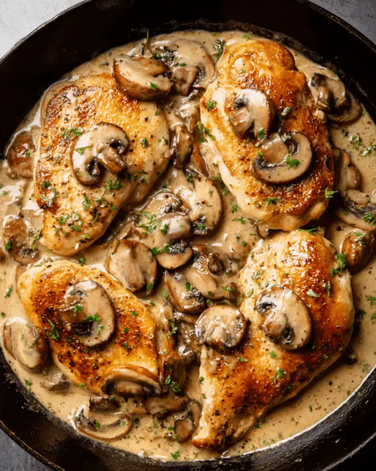 Slow Cooker Chicken Marsala Recipe
