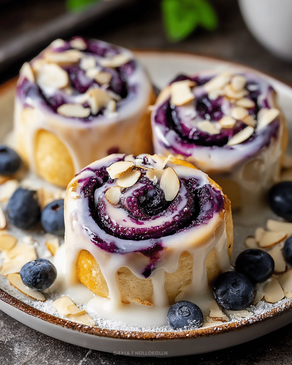 Blueberry Cheesecake Rolls Recipe