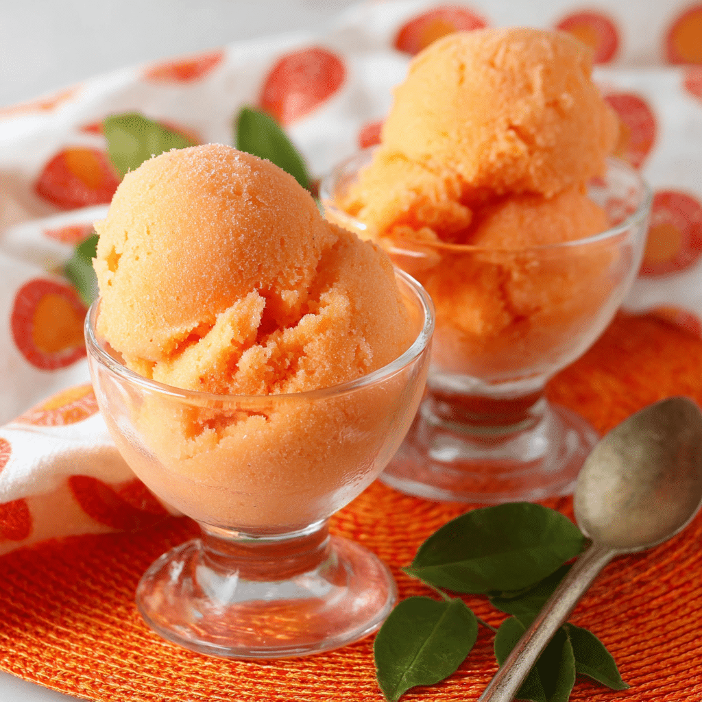 Orange Sherbet Recipe - Recipe Image