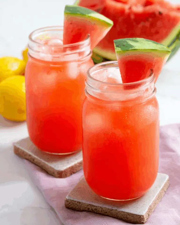 Homemade Watermelon Lemonade Recipe