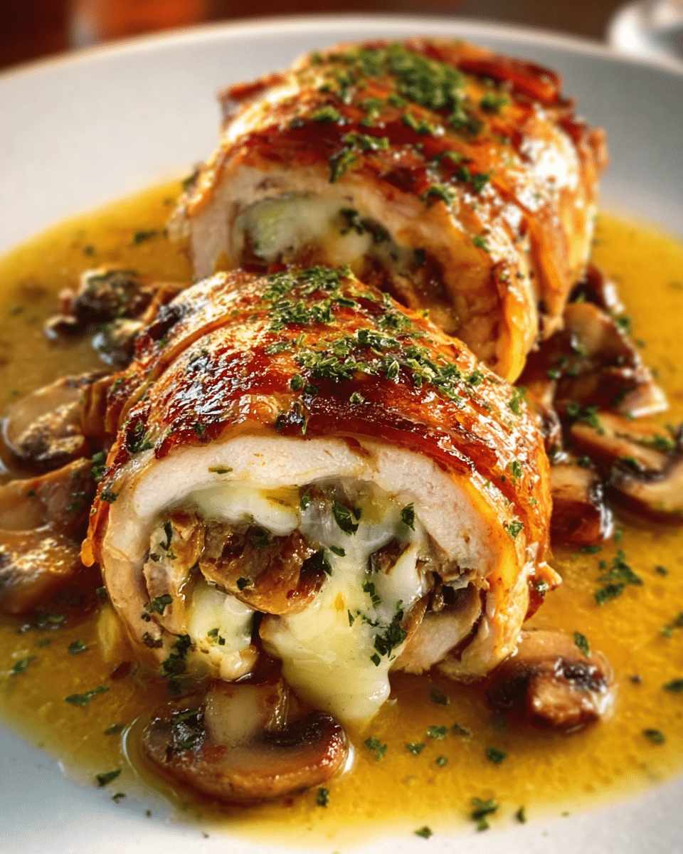 Stuffed Chicken that’s sure to impress! Recipe