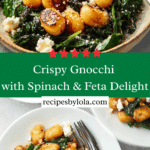 Crispy Gnocchi With Spinach And Feta Recipe