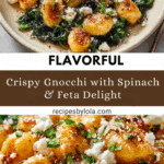 Crispy Gnocchi With Spinach And Feta Recipe