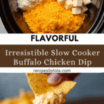 Slow Cooker Buffalo Chicken Dip Recipe